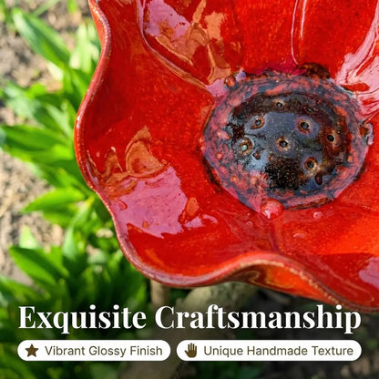 Outdoor-Ready Flower Garden Stake for Garden Display