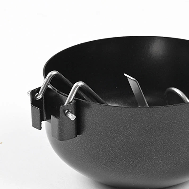 Practical Foldable Non-Stick Egg Poacher Mold for Kitchen Prep