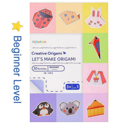 Purpose-Built Fold & Creat 3-Level Kids’ Origami Activity Book