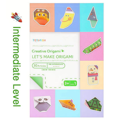 Purpose-Built Fold & Creat 3-Level Kids’ Origami Activity Book
