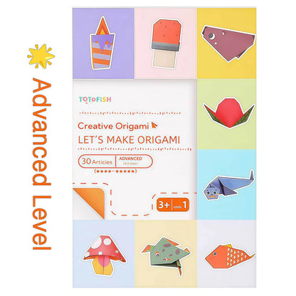 Purpose-Built Fold & Creat 3-Level Kids’ Origami Activity Book
