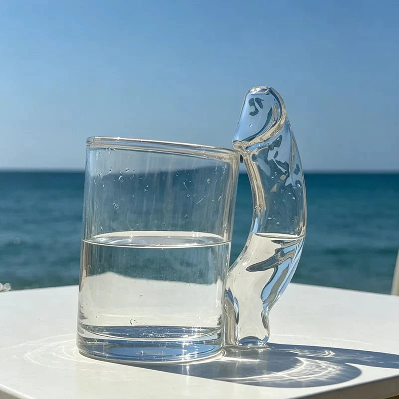 Purpose-Built D-Cup-Shaped Novelty Cocktail Glass for Everyday Use