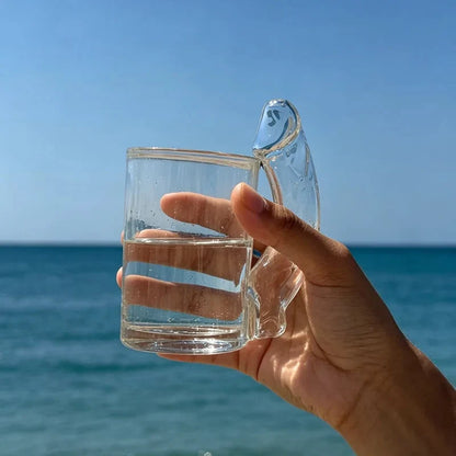 Purpose-Built D-Cup-Shaped Novelty Cocktail Glass for Everyday Use