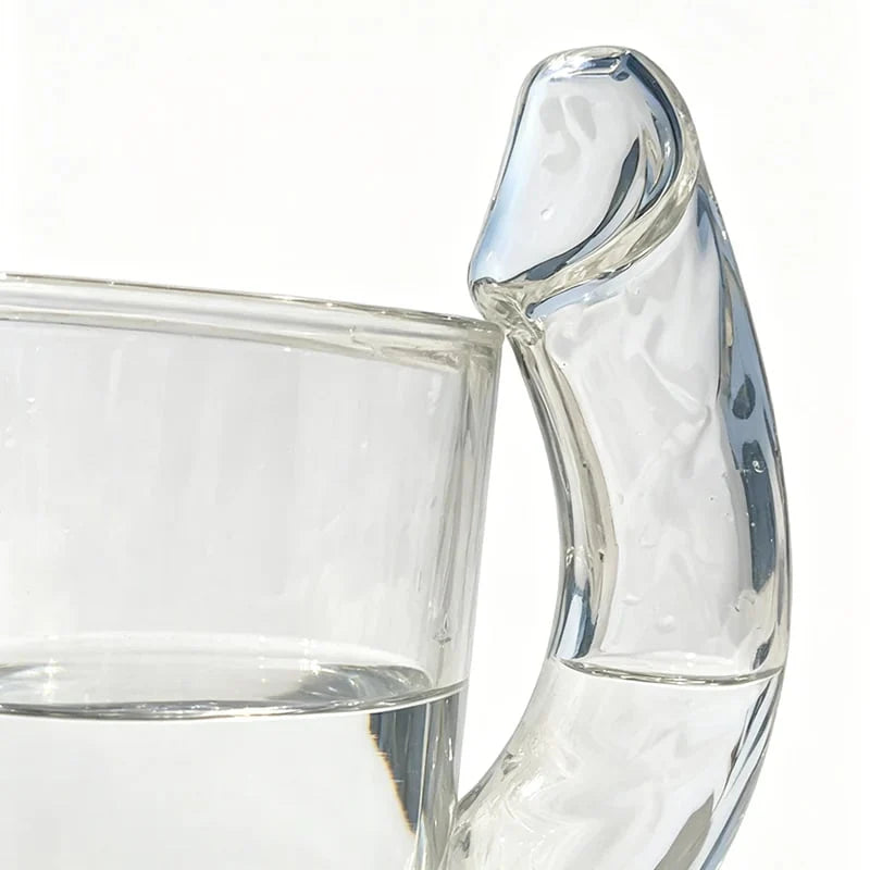 Purpose-Built D-Cup-Shaped Novelty Cocktail Glass for Everyday Use