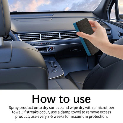 Revitalizing Car Interior Cleaner & Polish
