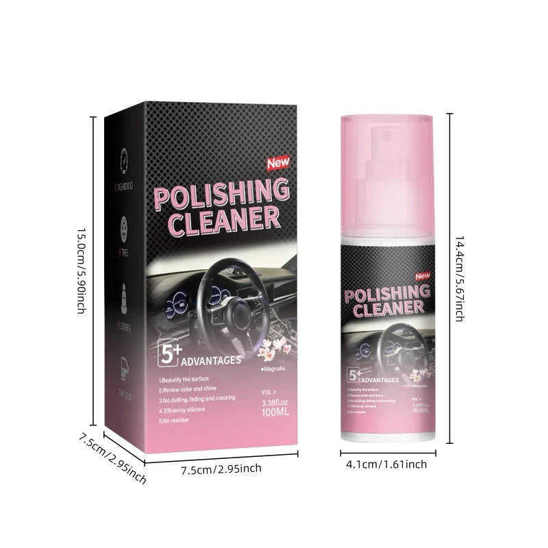 Revitalizing Car Interior Cleaner & Polish