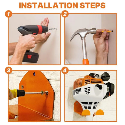 Space-Saving Garage Organizer Wall Hanger for Organized Storage