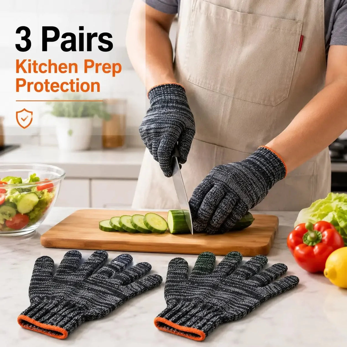 Outdoor Gardening Gloves for Men & Women– Breathable Stretch Work