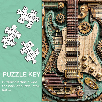 Hands-On Gears & Strings Jigsaw Puzzle 1000 Piece for Creative Play