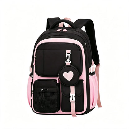 Spacious and Durable School Backpack for Teen Girls