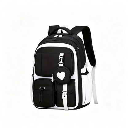 Spacious and Durable School Backpack for Teen Girls