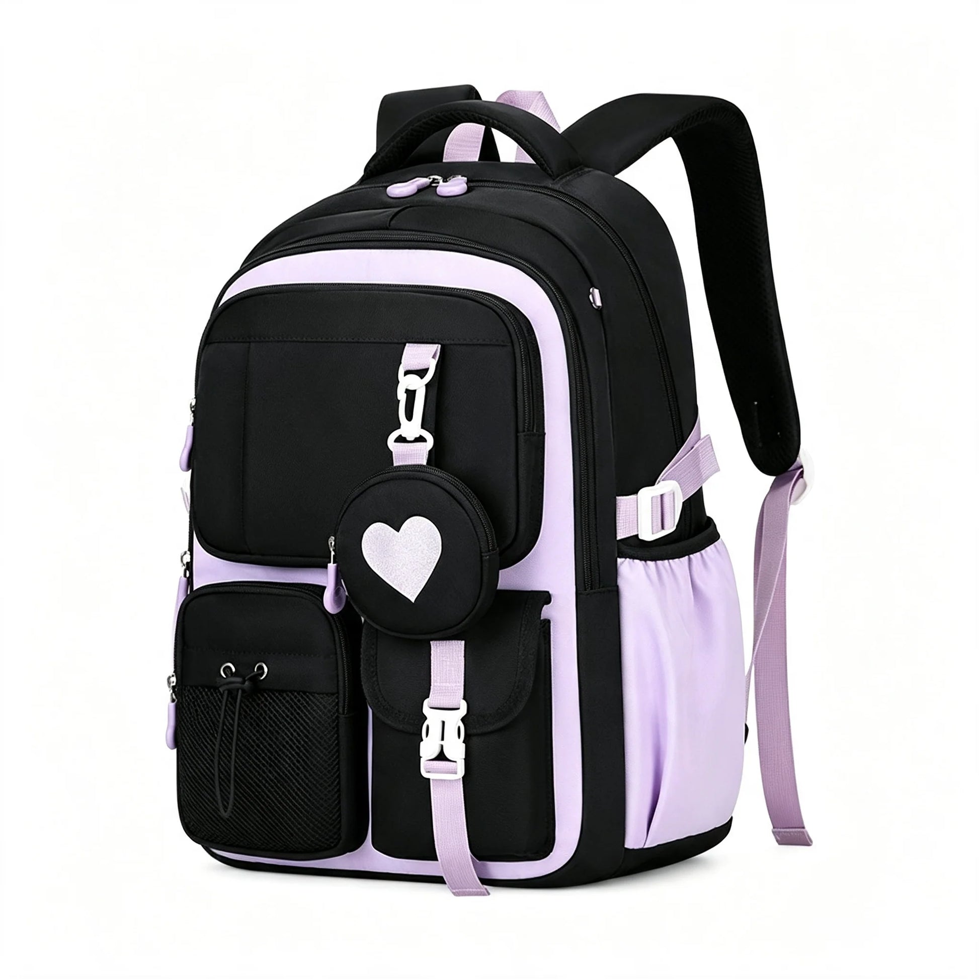 Spacious and Durable School Backpack for Teen Girls