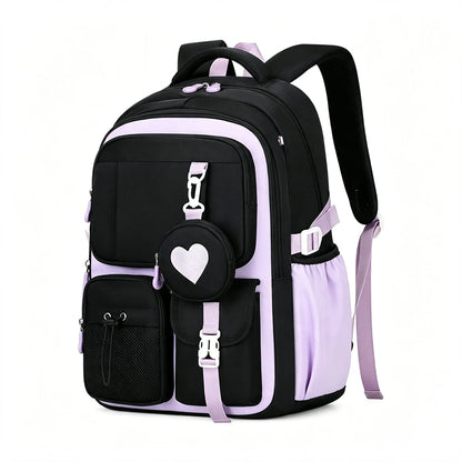 Spacious and Durable School Backpack for Teen Girls