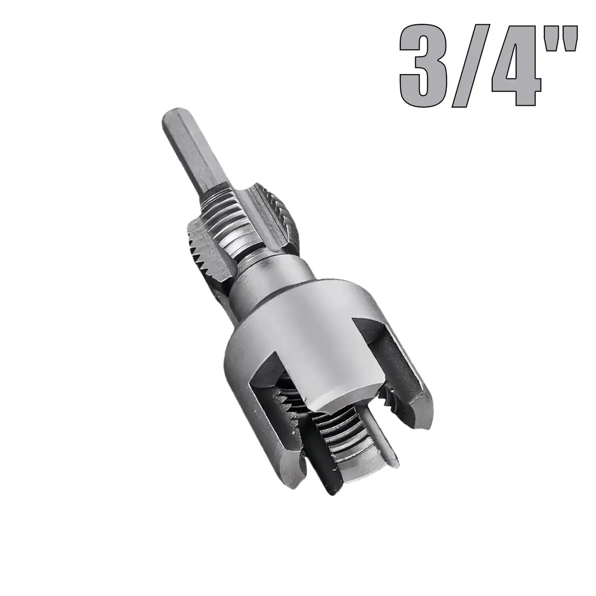 Purpose-Built Drill-Powered Pipe Thread Cutting Bit – Internal &