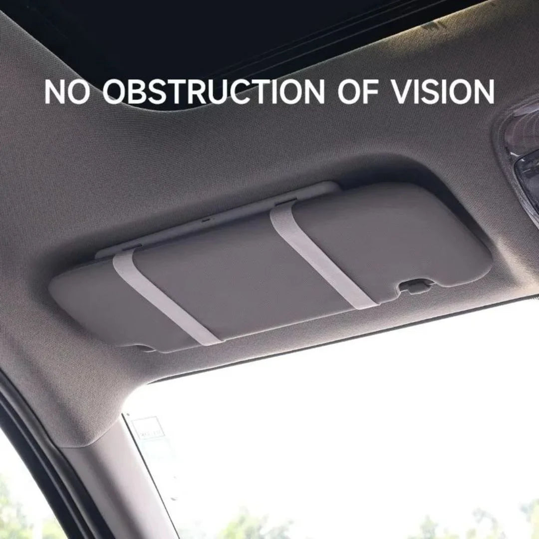 Vehicle-Ready LED Lighted Car Visor Mirror – Dimmable Auto Makeup