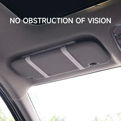 Vehicle-Ready LED Lighted Car Visor Mirror – Dimmable Auto Makeup