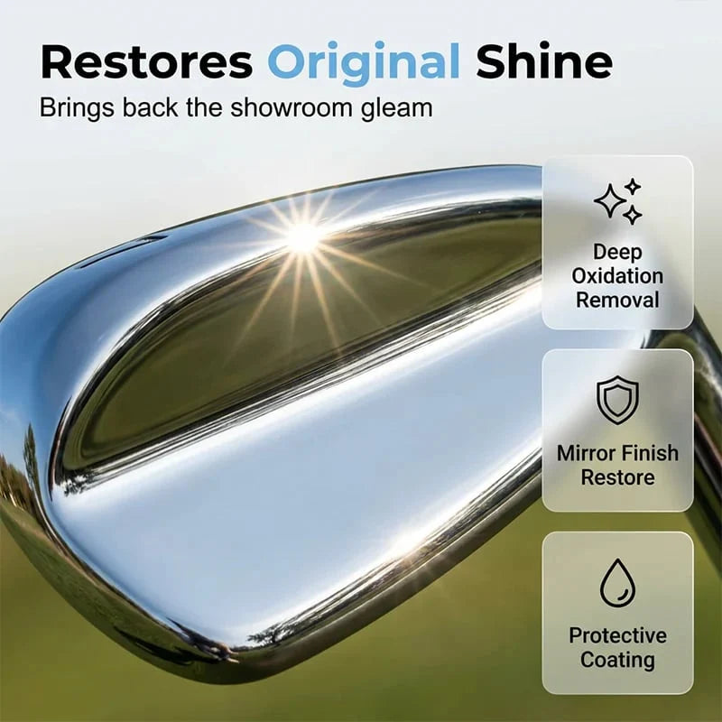 Vehicle-Ready Golf Club Polish and Scratch Remover Daily Care