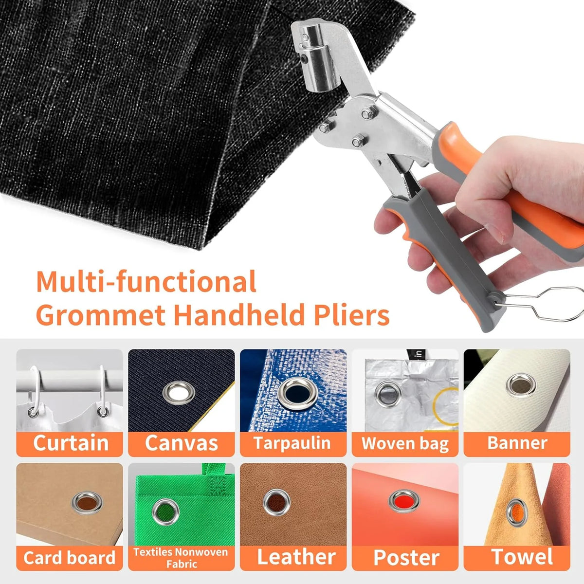 Hands-On Grommet Tool Kit for Creative Play