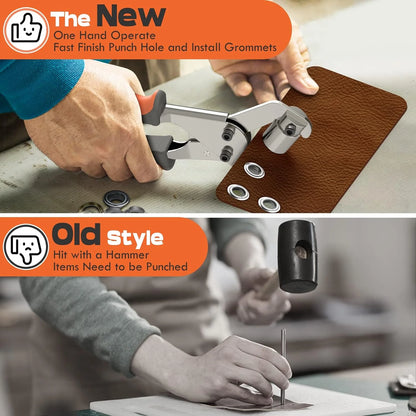 Hands-On Grommet Tool Kit for Creative Play