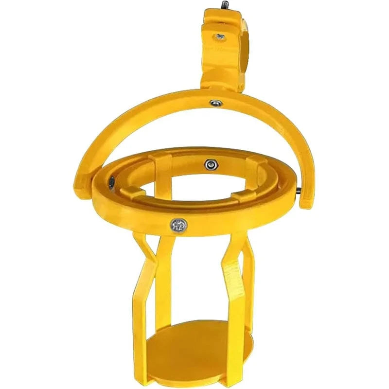 Vehicle-Ready Gyroscopic Anti-Spill Clamp-On Cup Holder – 360° Auto
