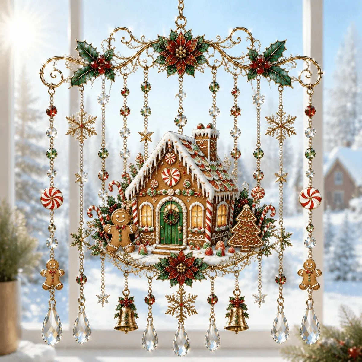 Purpose-Built Handmade Stained Glass Window Hanging – Tempered