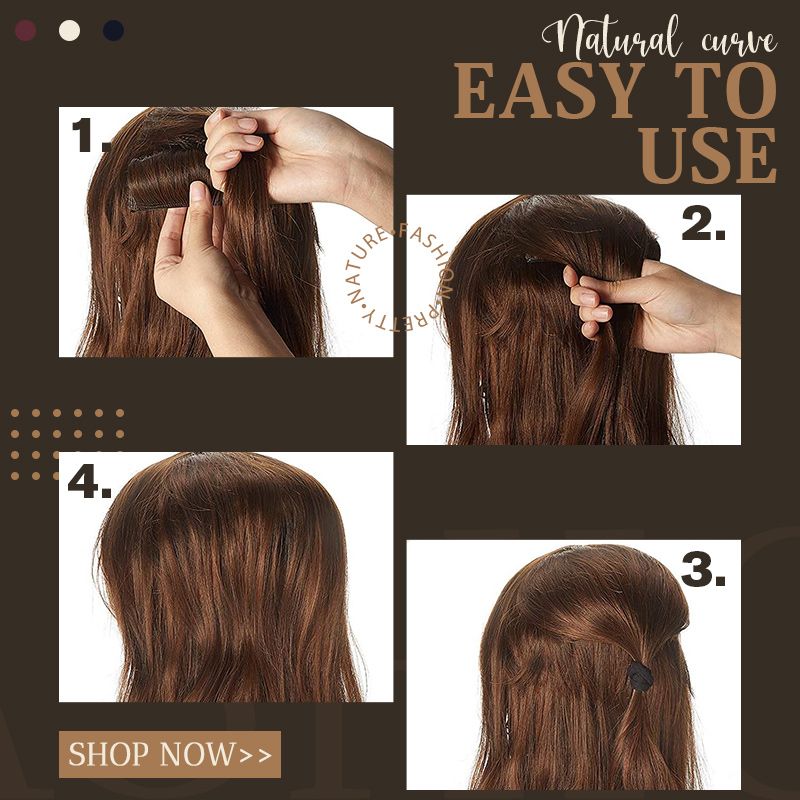 Purpose-Built Invisible Fluffy Hair Pad for Everyday Use