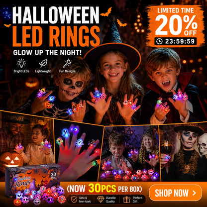 Decorative LED Light Glowing RingSet of 50 PCS for Focused Lighting