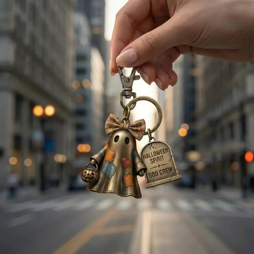Purpose-Built Spirit Boo Crew Ghost Keychain for Everyday Use