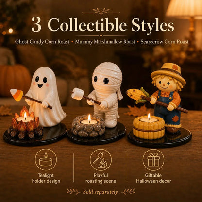 Decorative Campfire Tealight Holder for Focused L – Halloween Campfire
