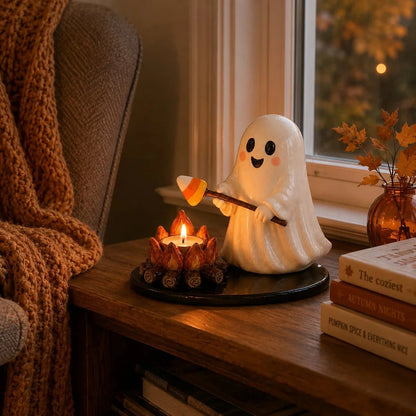 Decorative Campfire Tealight Holder for Focused L – Halloween Campfire