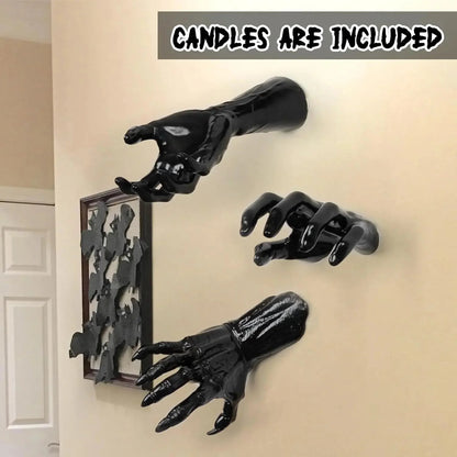 Vehicle-Ready Decorations, Pack of 3 Wall Mounted Creepy Reaching