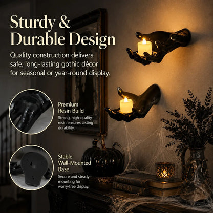 Decorative Decorations, Pack of 3 Wall Mounted Creepy Reaching Hands
