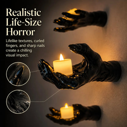 Decorative Decorations, Pack of 3 Wall Mounted Creepy Reaching Hands