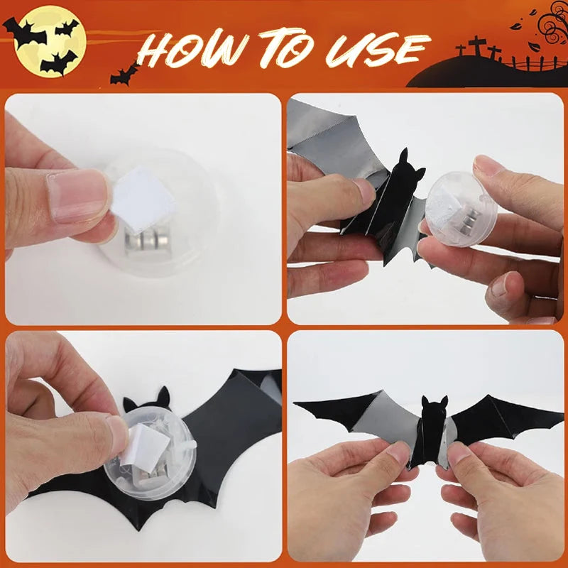 Purpose-Built LED Flying Bat Decorations for Everyday Use