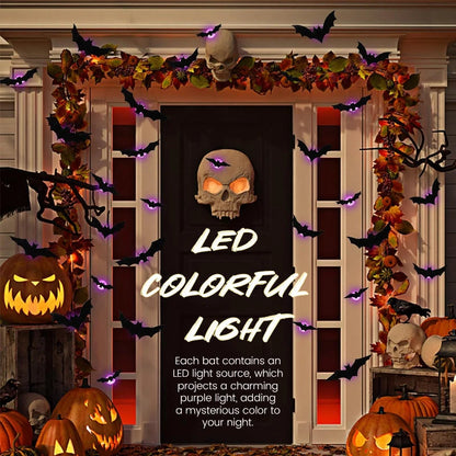 Purpose-Built LED Flying Bat Decorations for Everyday Use