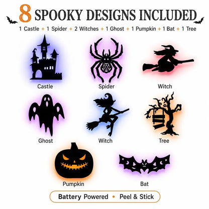 Decorative LED Wall Light Stickers for Focused Lighting