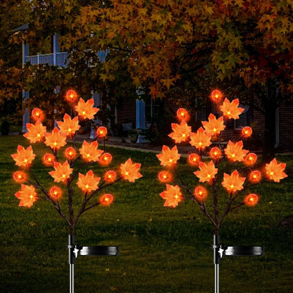 Outdoor Solar Tree Stump Light for Garden Display