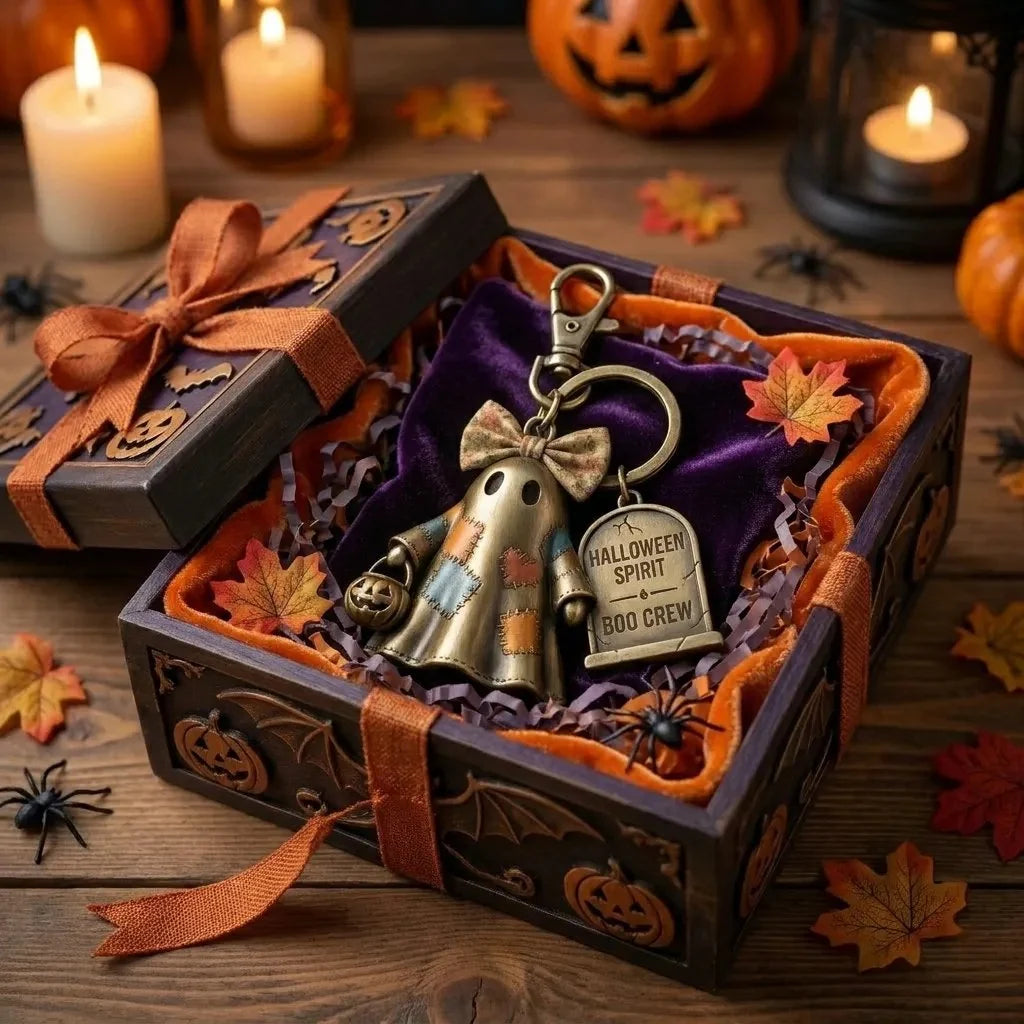 Purpose-Built Spirit Boo Crew Ghost Keychain for Everyday Use