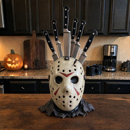 Purpose-Built Horror Knife Block for Everyday Use