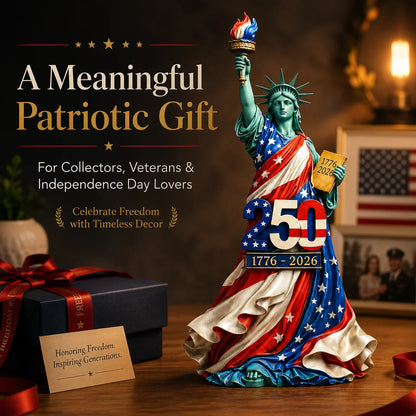 Purpose-Built USA 250th – Liberty Figurine for Everyday Use – Handmade