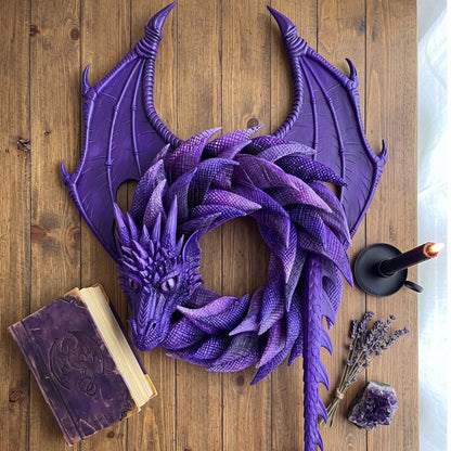 Purpose-Built Handmade Dragon Wreath for Everyday Use
