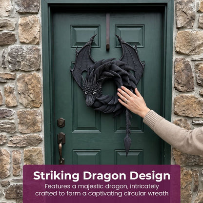 Purpose-Built Handmade Dragon Wreath for Everyday Use