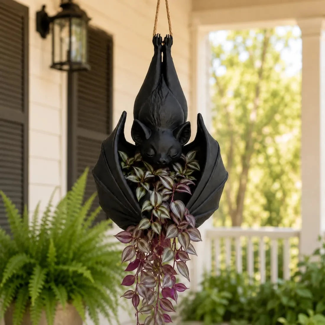 Purpose-Built Hanging Bat Plant Pot for Everyday Use