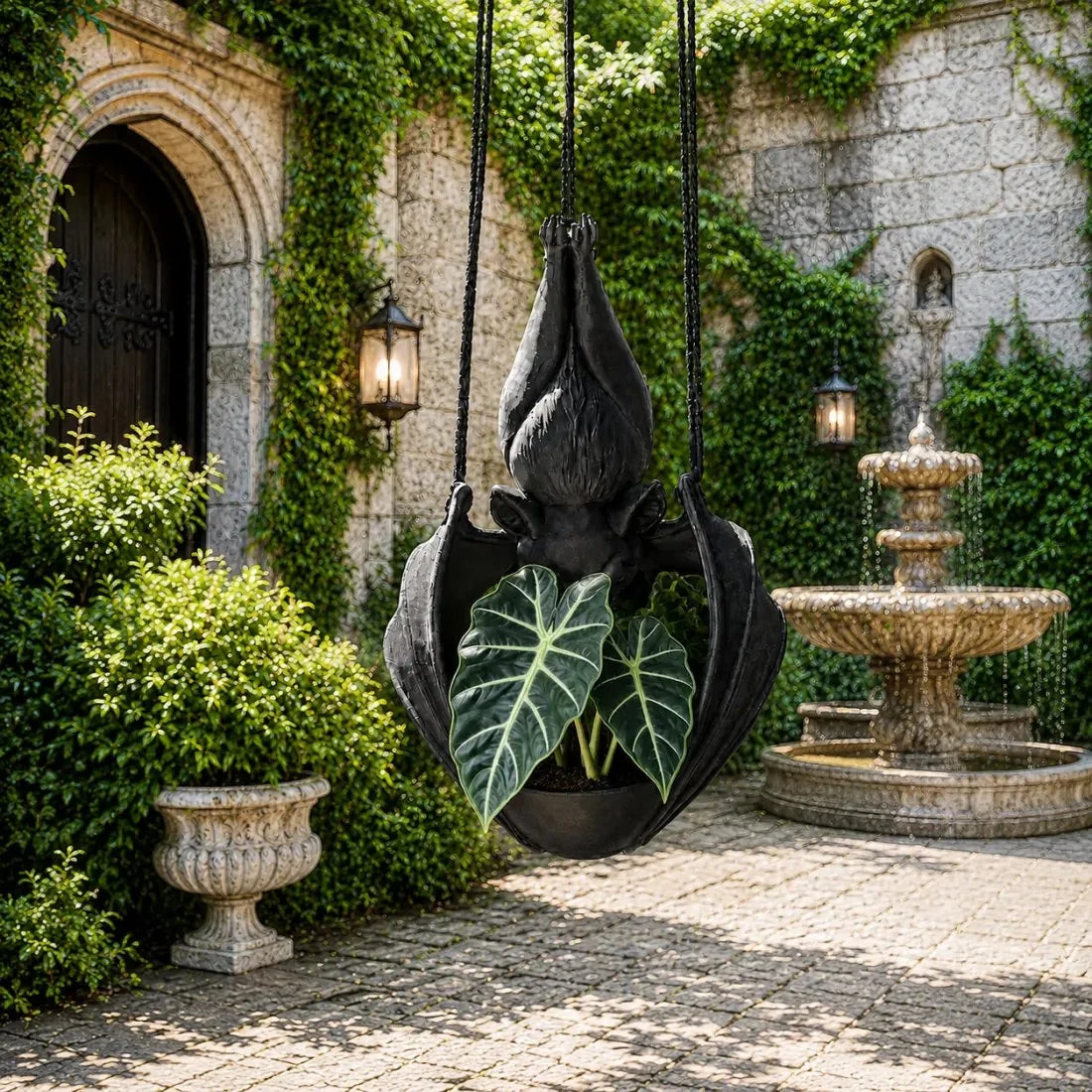 Purpose-Built Hanging Bat Plant Pot for Everyday Use