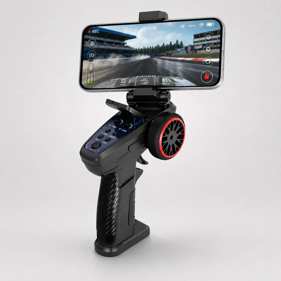 Vehicle-Ready Mini HD FPV Micro Desktop Racing RC Car for Garage Use