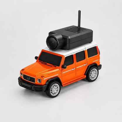 Vehicle-Ready Mini HD FPV Micro Desktop Racing RC Car for Garage Use