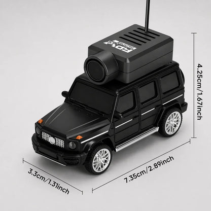 Vehicle-Ready Mini HD FPV Micro Desktop Racing RC Car for Garage Use