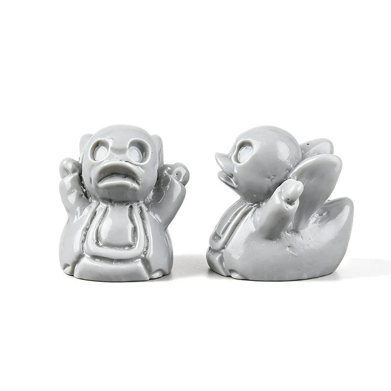 Mini Resin Halloween Ducks in Devil, Ghost and Skeleton Designs