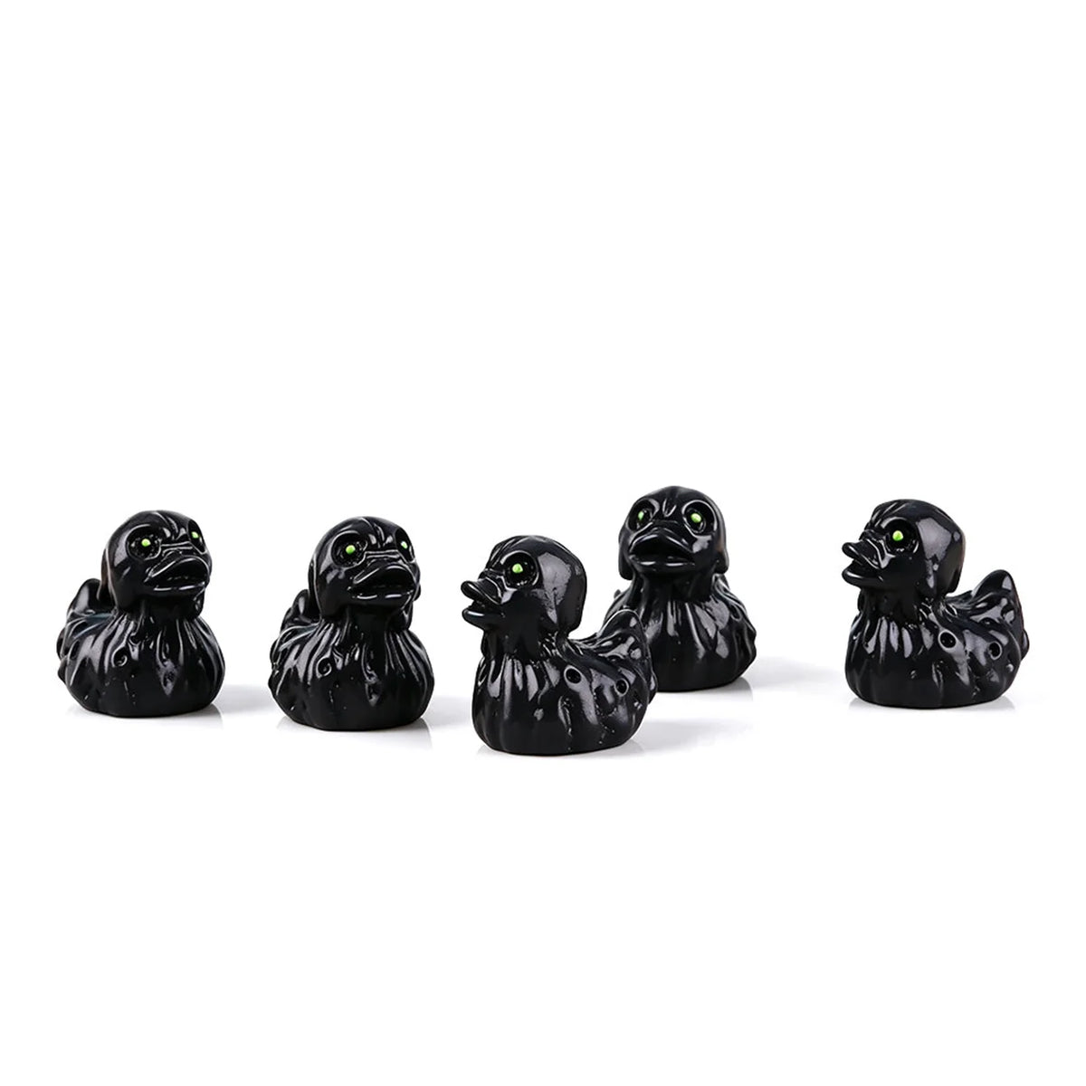 Mini Resin Halloween Ducks in Devil, Ghost and Skeleton Designs