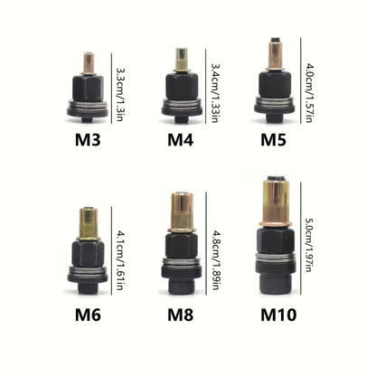 Hands-On Head Rivet Nut Tool, M3 M4 M5 – Rivnut Kit for Creative Play